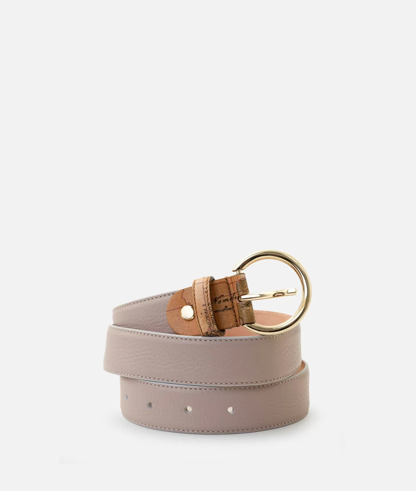 Alviero martini 1a classe Universe Leather cintura Taupe Chiaro