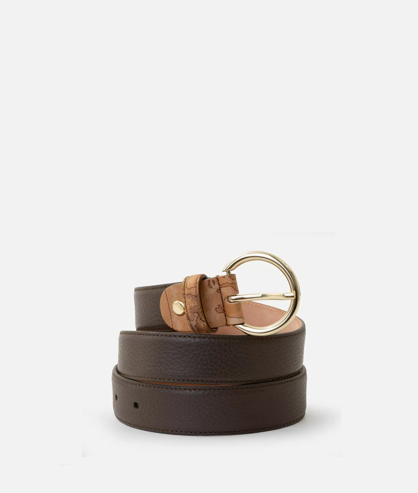 Alviero martini 1a classe Universe Leather cintura Taupe Scuro