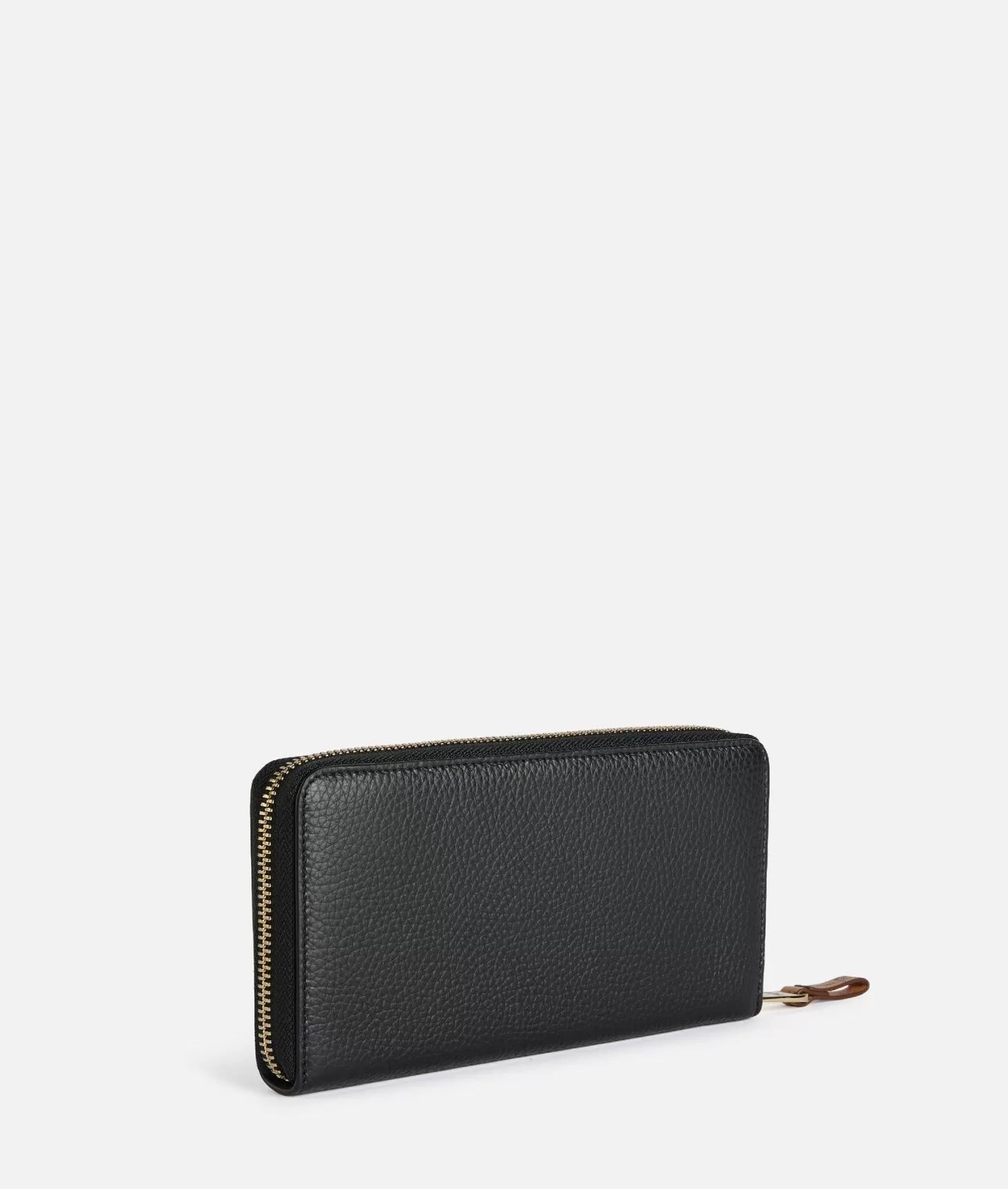 Alviero Martini 1a Classe Universe Leather Portafoglio Zip Around Nero