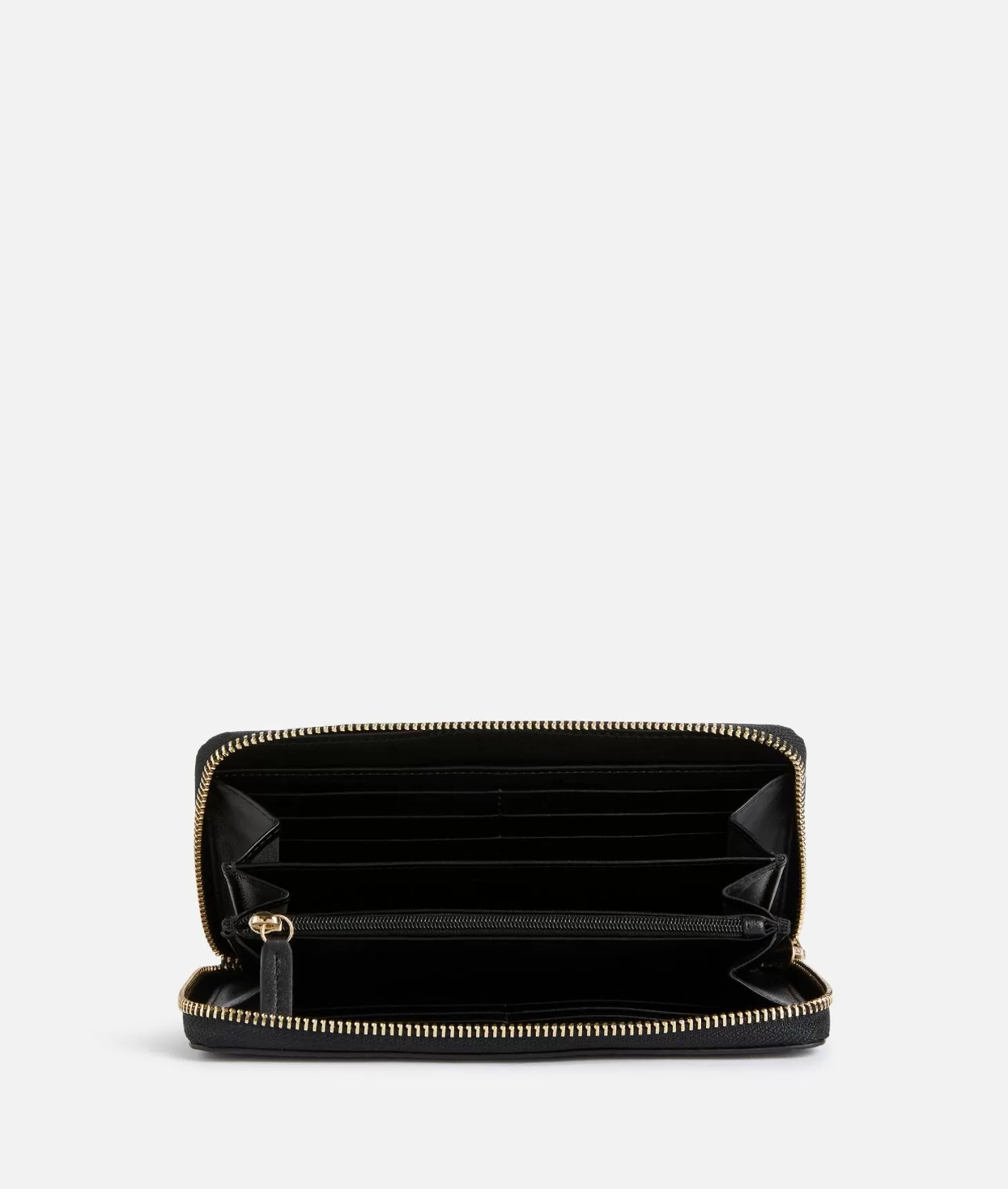 Alviero Martini 1a Classe Universe Leather Portafoglio Zip Around Nero