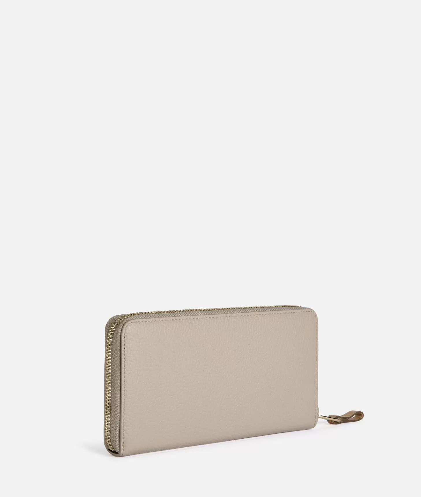 Alviero Martini 1a Classe Universe Leather Portafoglio Zip Around Taupe Chiaro