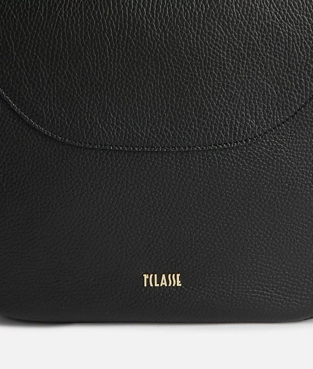 Alviero Martini 1a Classe Universe Leather Tracolla A Mezzaluna Media Nera