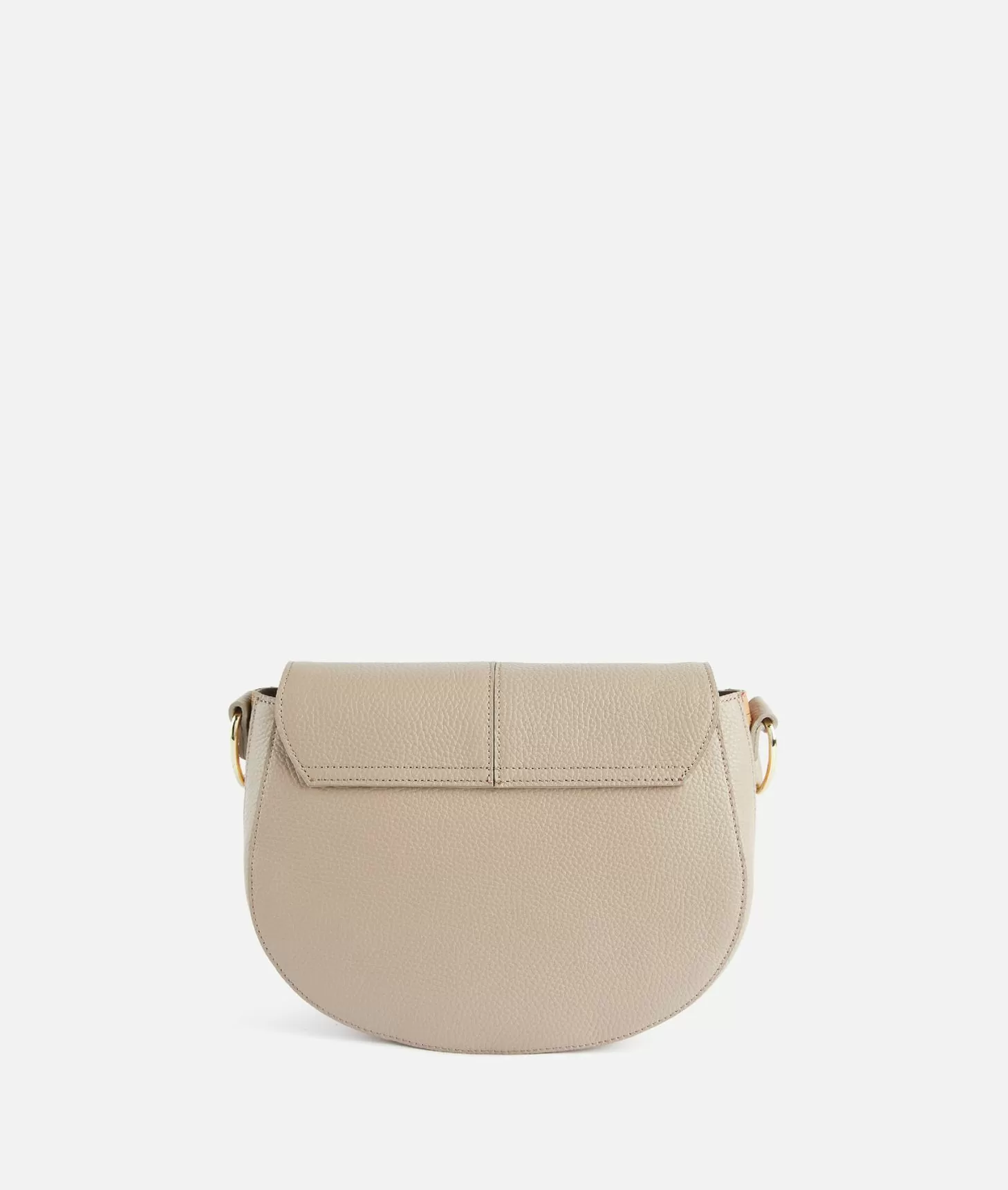 Alviero Martini 1a Classe Universe Leather Tracolla Con Patta Taupe Chiaro