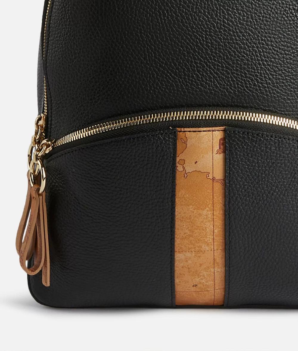 Alviero Martini 1a Classe Universe Leather Zaino Nero