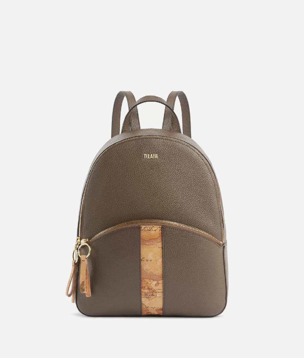 Alviero martini 1a classe Universe Leather zaino Taupe Scuro