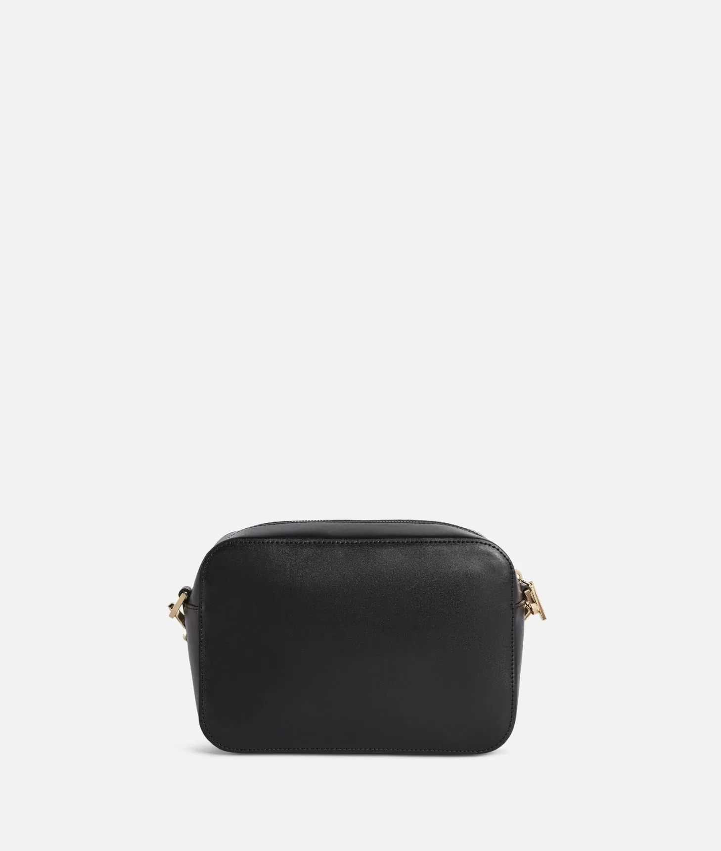 Alviero Martini 1a Classe Winter Spirit Tracollina Reporter In Pelle Liscia Nera