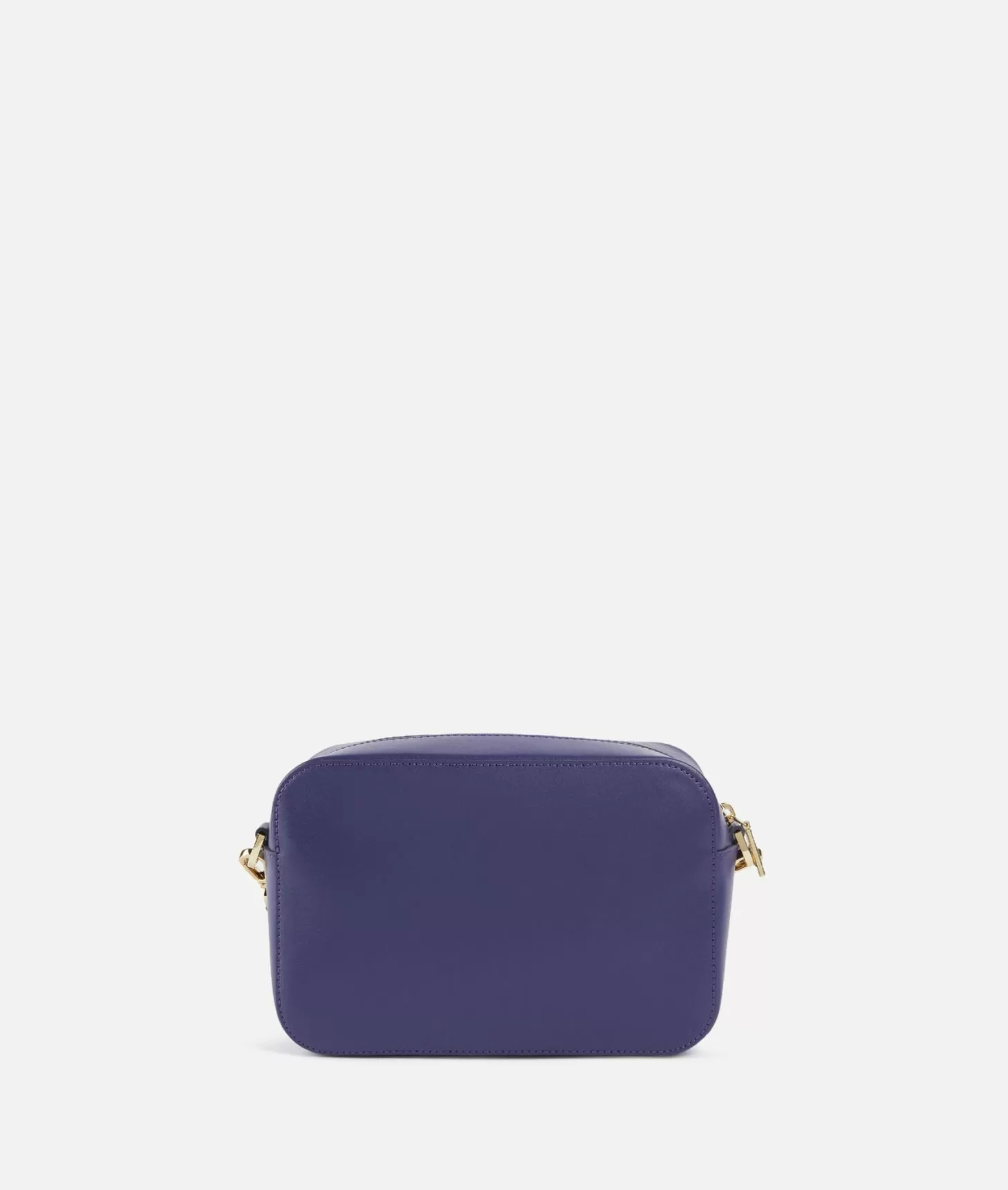 Alviero Martini 1a Classe Winter Spirit Tracollina Reporter In Pelle Liscia Indaco