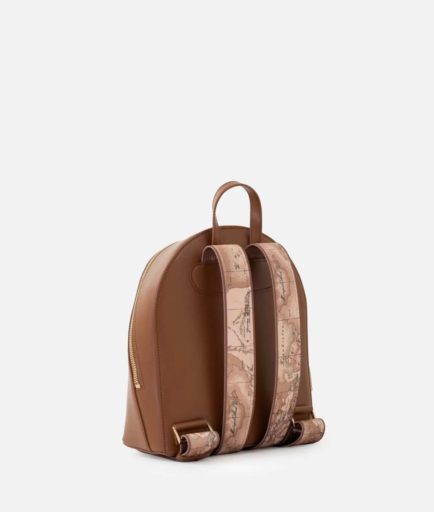 Alviero Martini 1a Classe Winter Spirit Zaino In Pelle Liscia Castagna