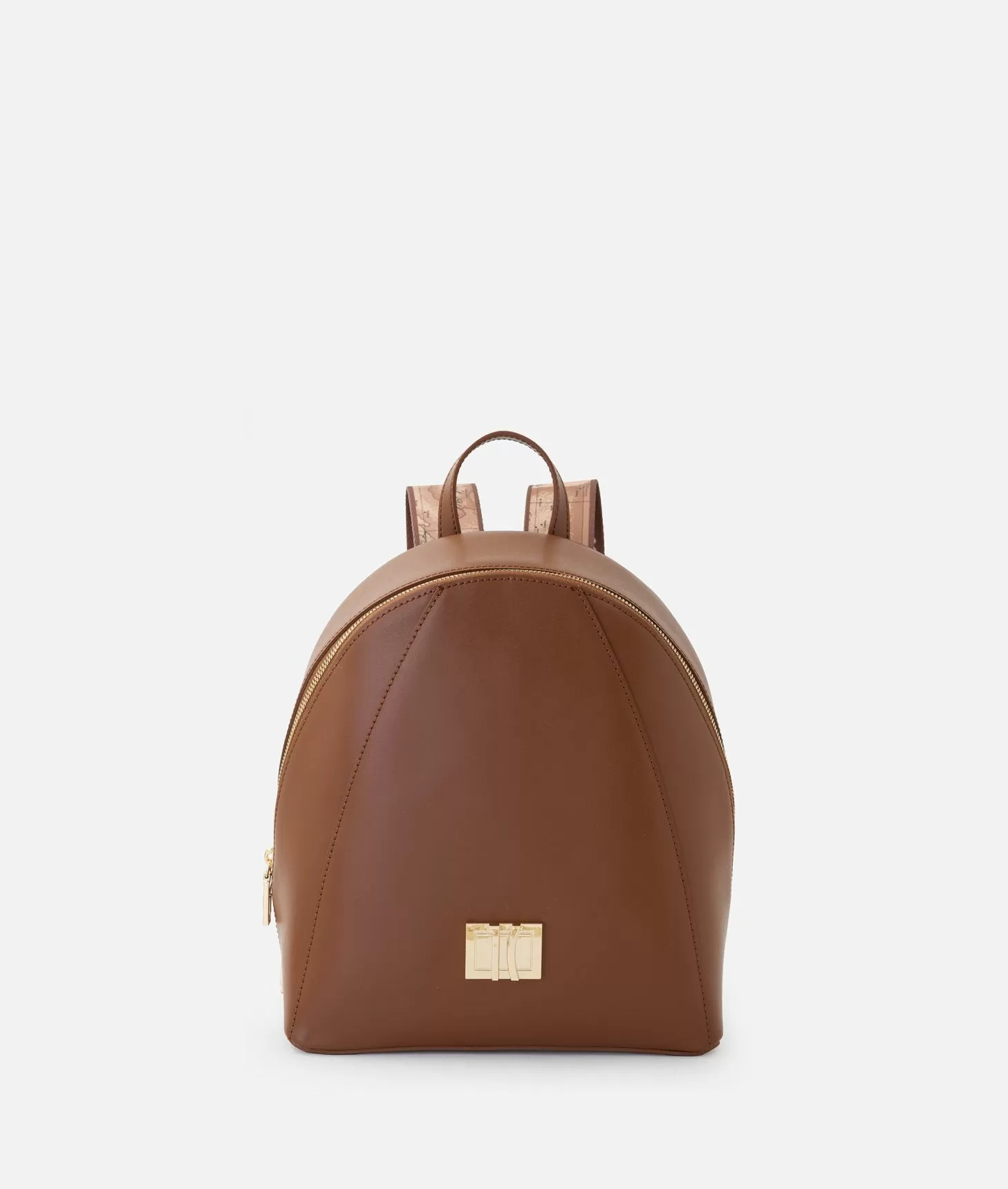 Alviero martini 1a classe Winter Spirit zaino in pelle liscia Castagna