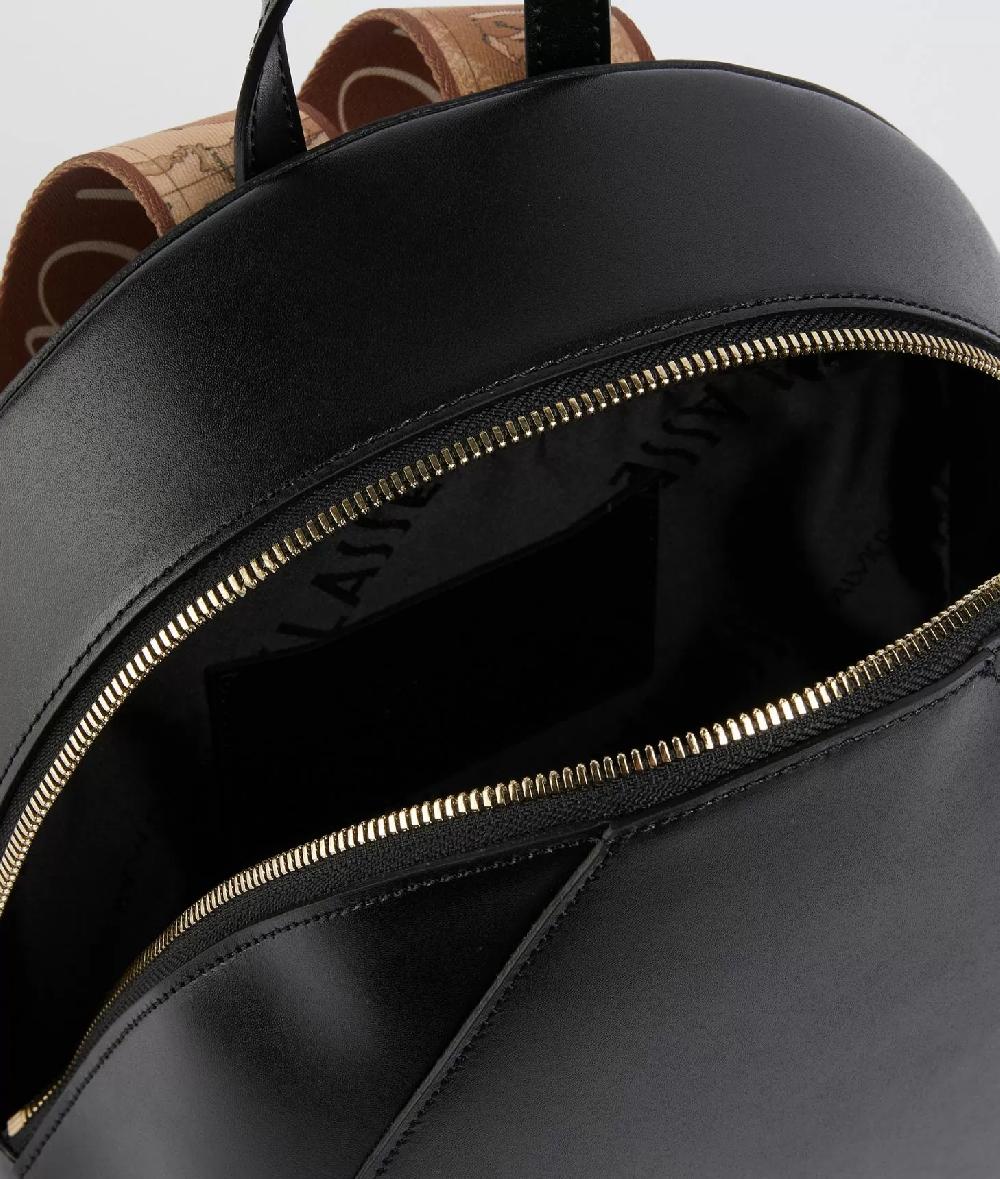 Alviero Martini 1a Classe Winter Spirit Zaino In Pelle Liscia Nero