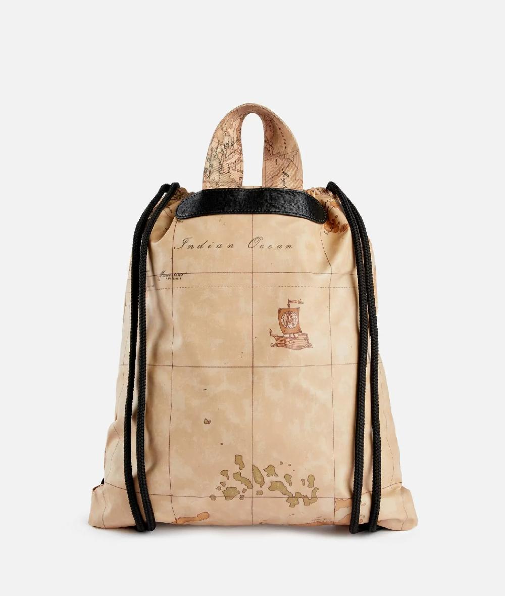 Alviero Martini 1a Classe Zaino A Sacca Donnavventura In Tessuto Soft Geo Classic