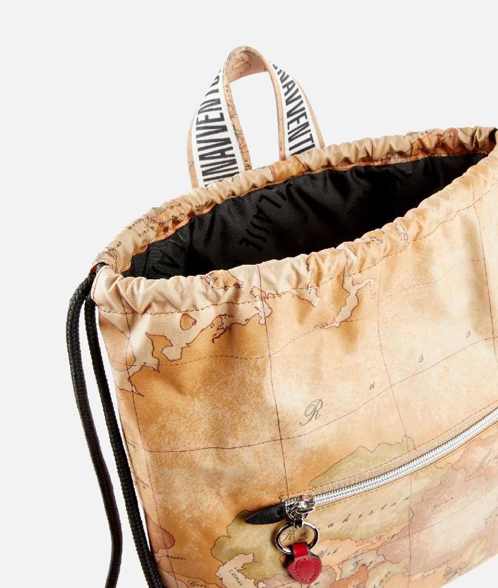 Alviero Martini 1a Classe Zaino A Sacca Donnavventura In Tessuto Soft Geo Classic