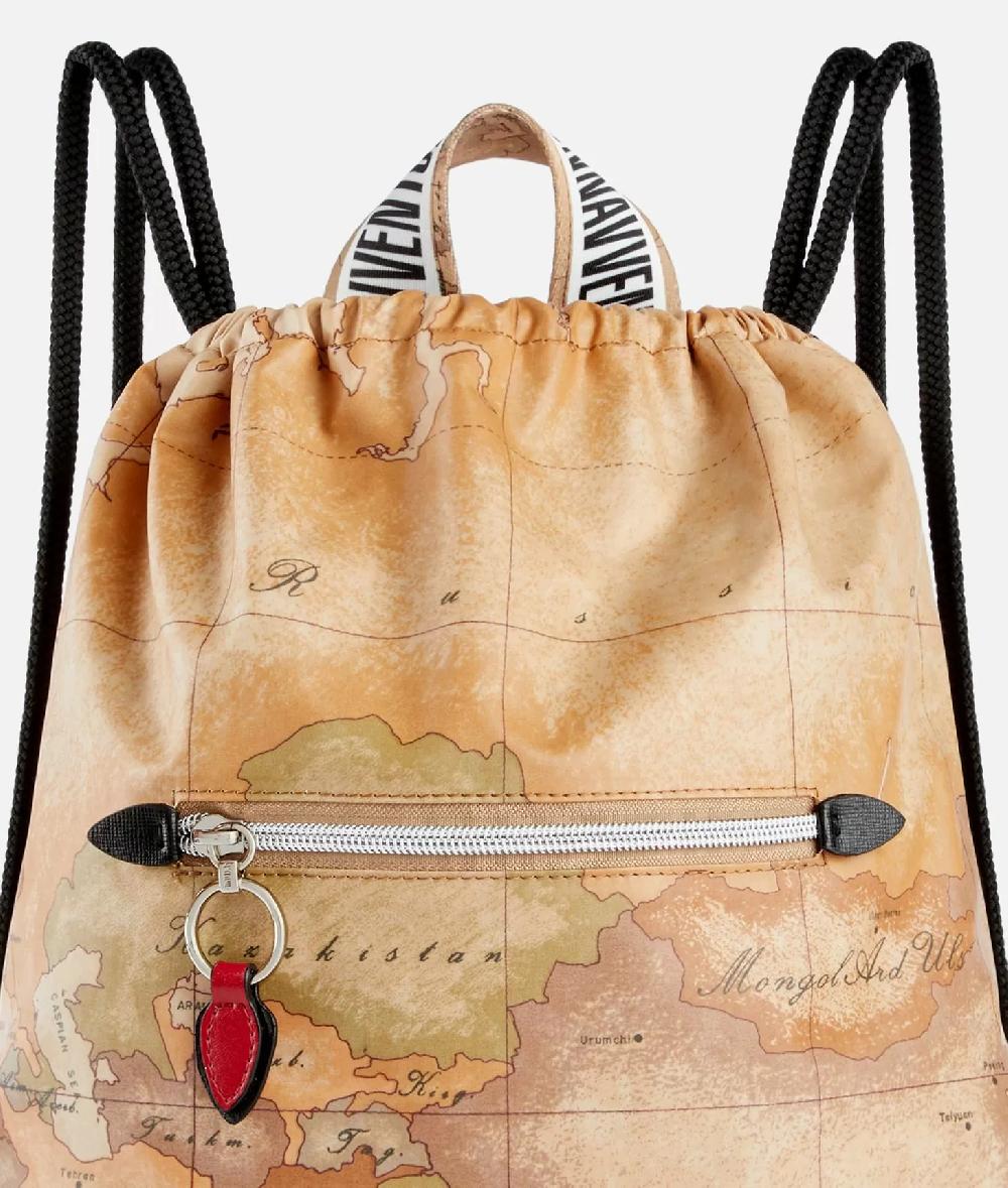 Alviero Martini 1a Classe Zaino A Sacca Donnavventura In Tessuto Soft Geo Classic