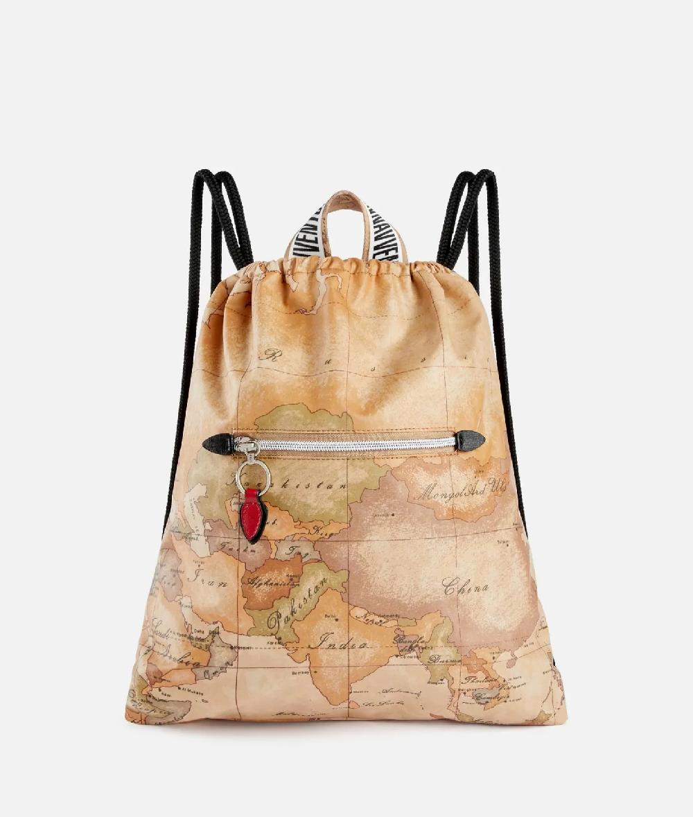 Alviero martini 1a classe Zaino a sacca Donnavventura in tessuto soft Geo Classic