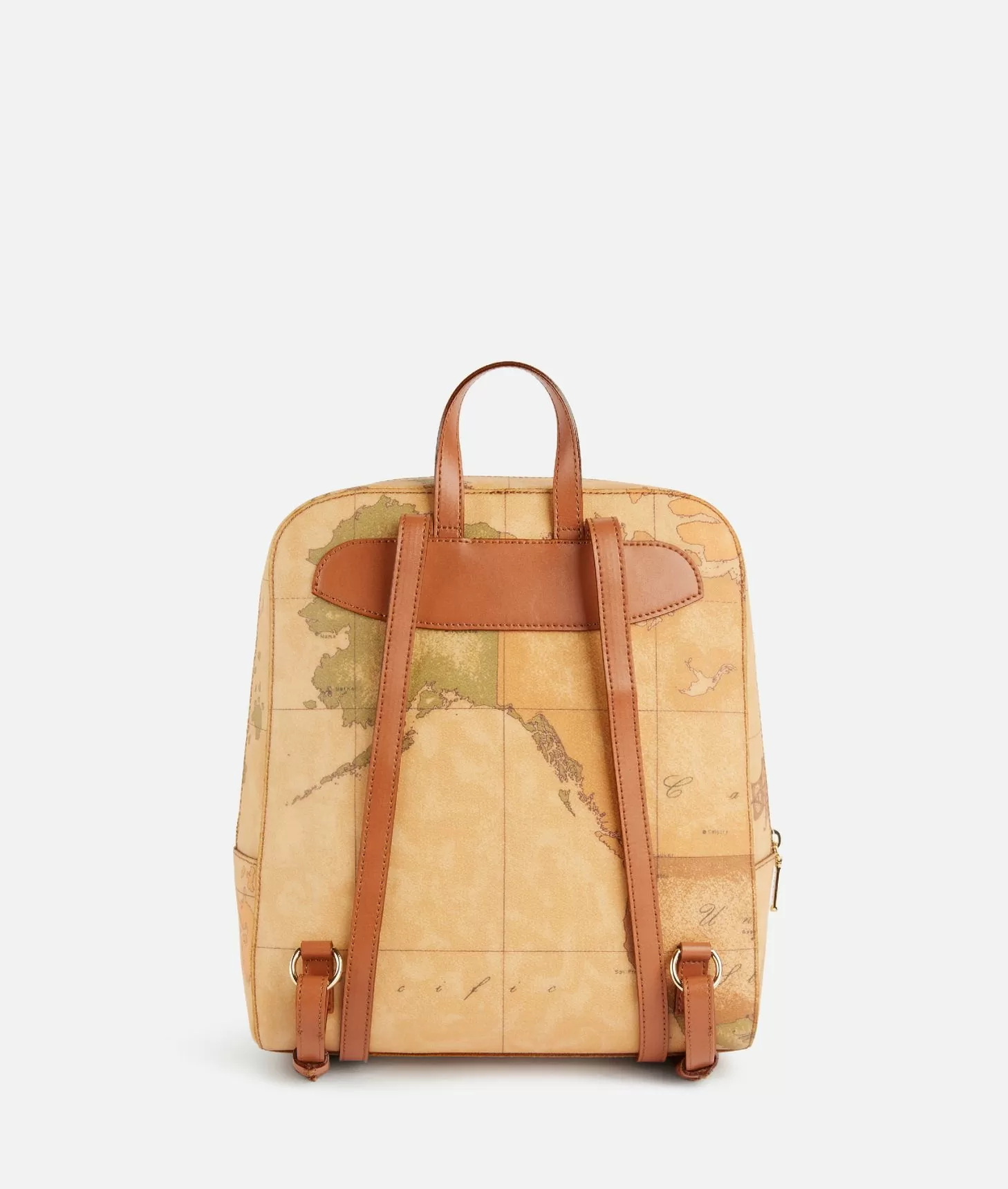 Alviero Martini 1a Classe Zaino In Tessuto Stampa Geo Classic Naturale