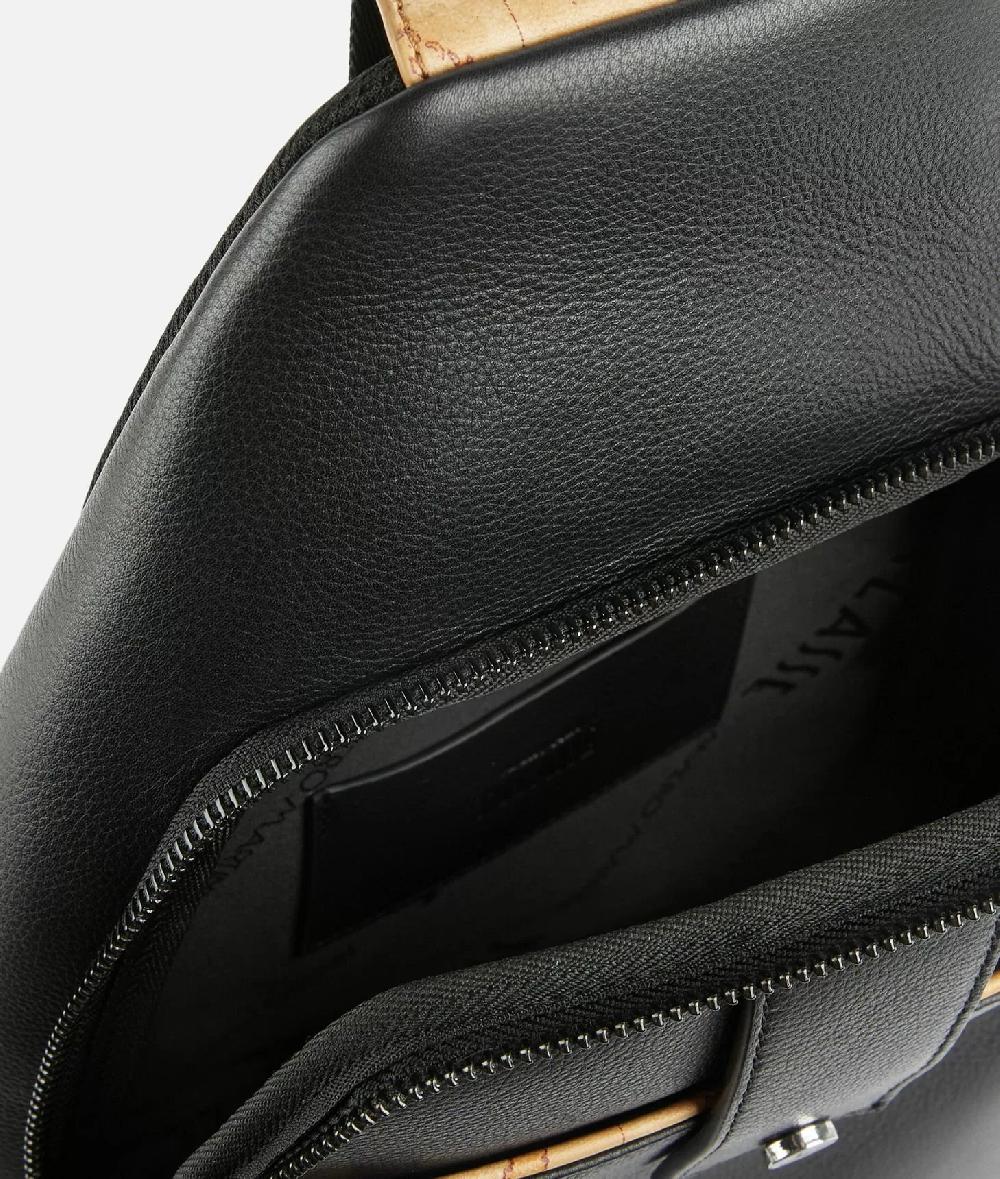 Alviero Martini 1a Classe Zaino Monospalla In Pelle Nero