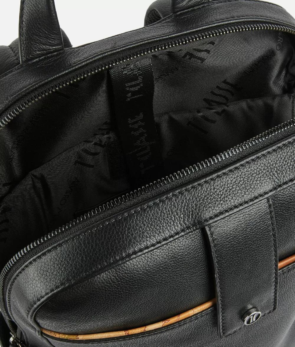 Alviero Martini 1a Classe Zaino Per Computer In Pelle Nero