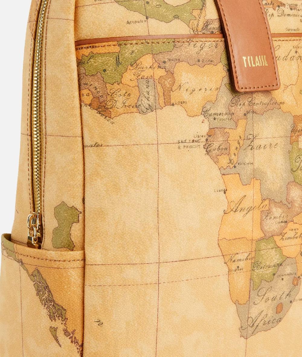 Alviero Martini 1a Classe Zaino Per Computer In Stampa Geo Classic Naturale