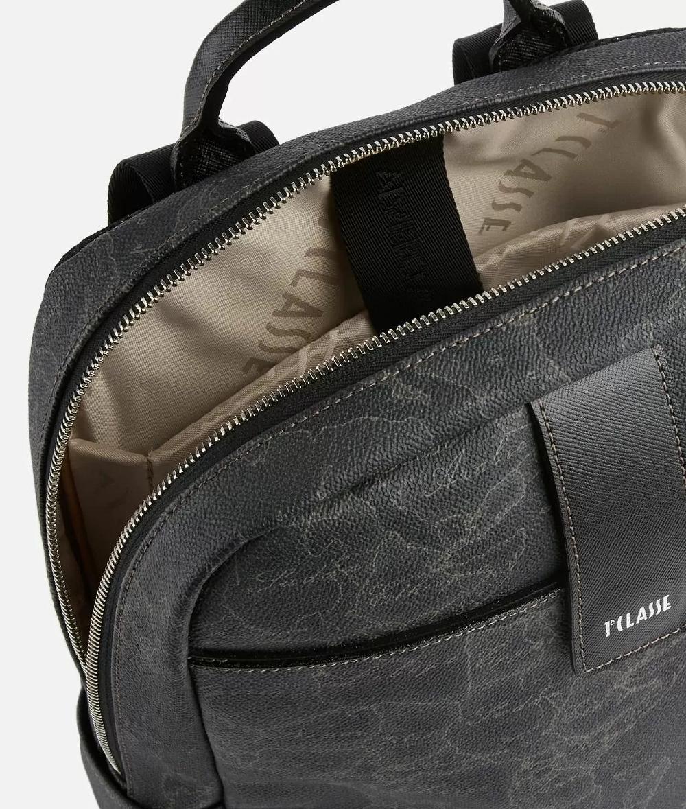 Alviero Martini 1a Classe Zaino Per Computer In Stampa Geo Night Nero