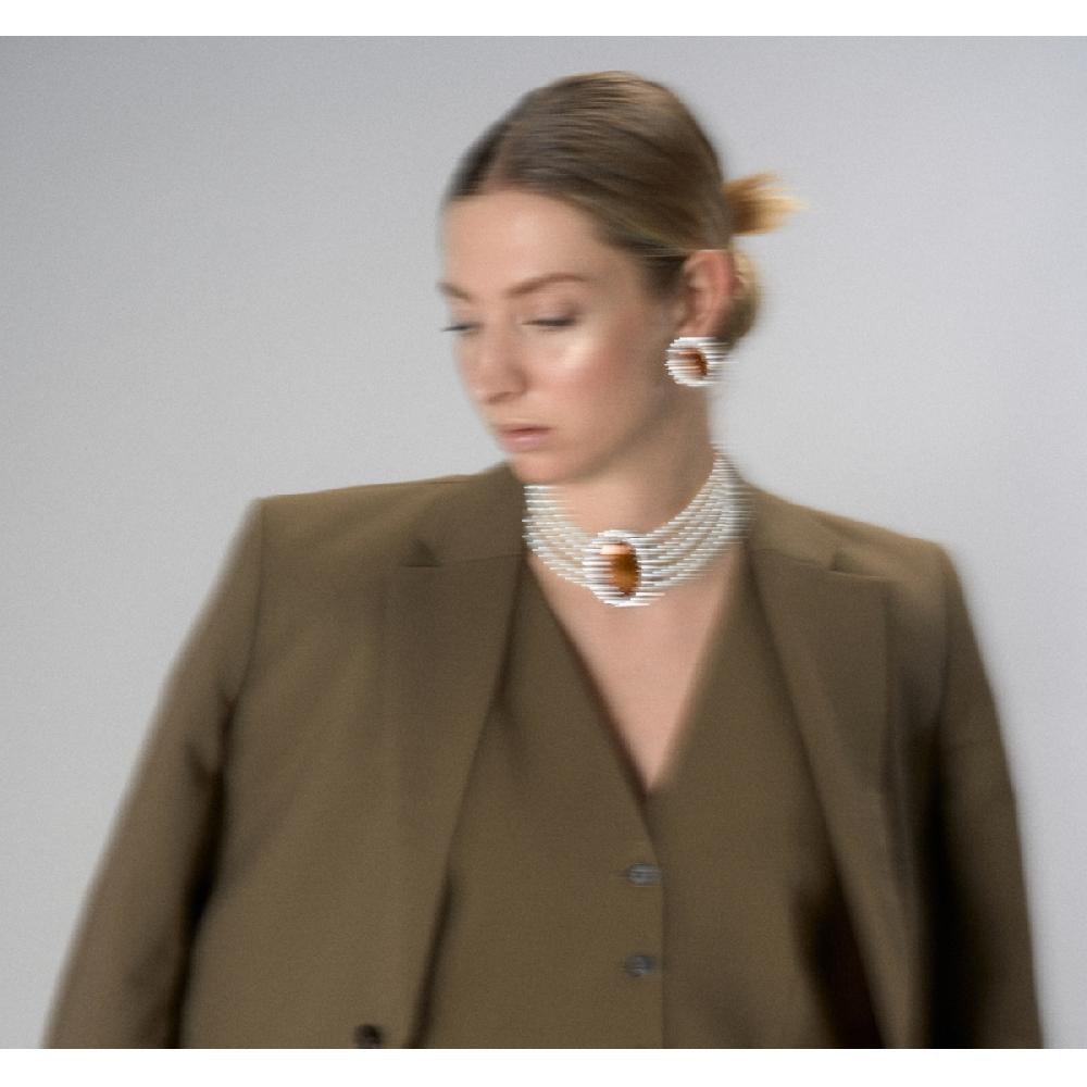 Amalfi By Rangoni Chocker Cammeo