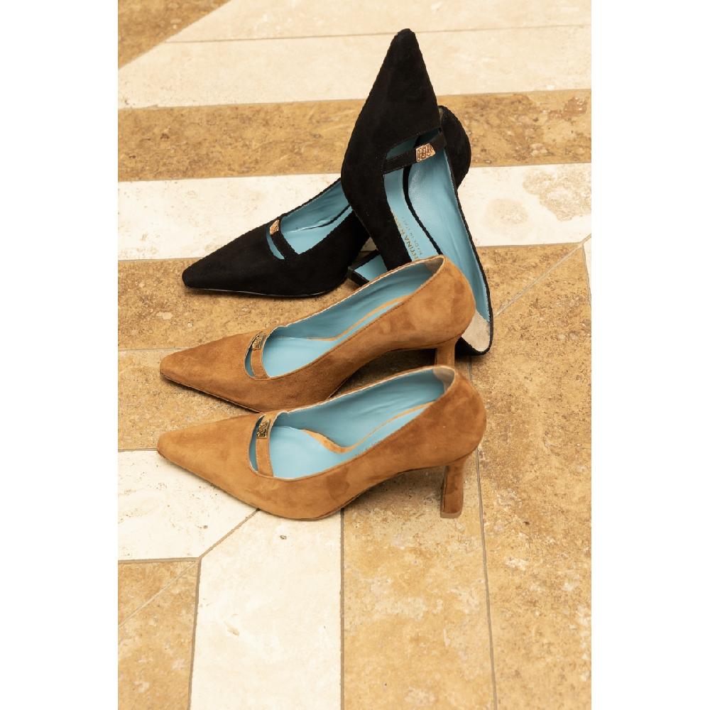 Amalfi By Rangoni Décolleté Fanny Cognac