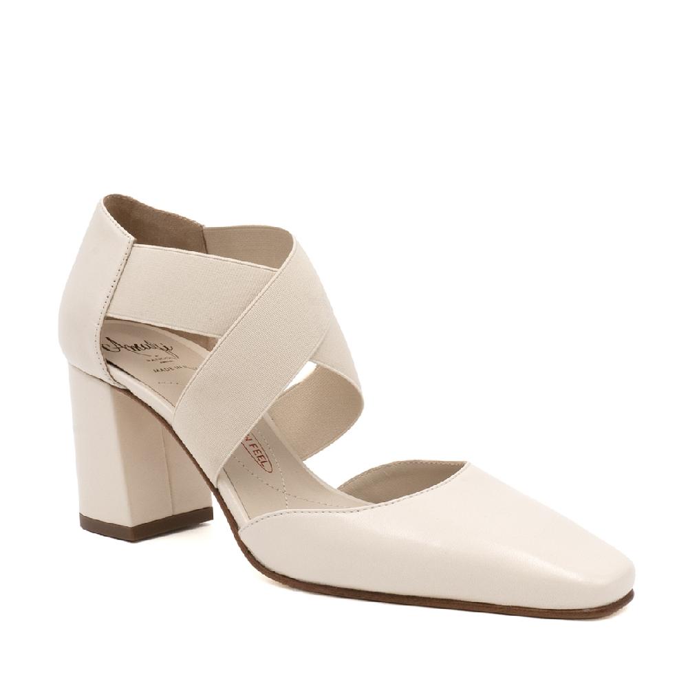 Amalfi by rangoni Décolleté Ferrara crema