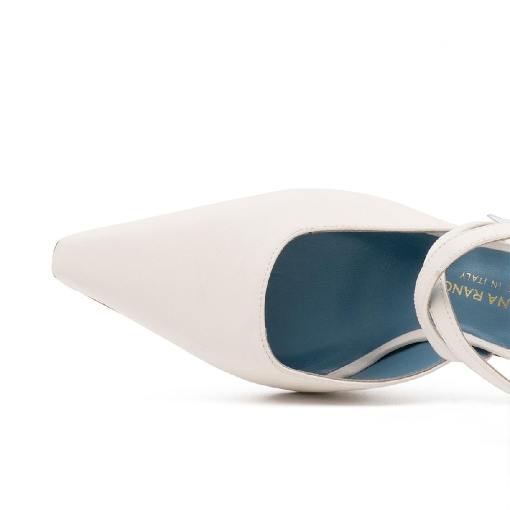 Amalfi By Rangoni Décolleté Fiera Panna