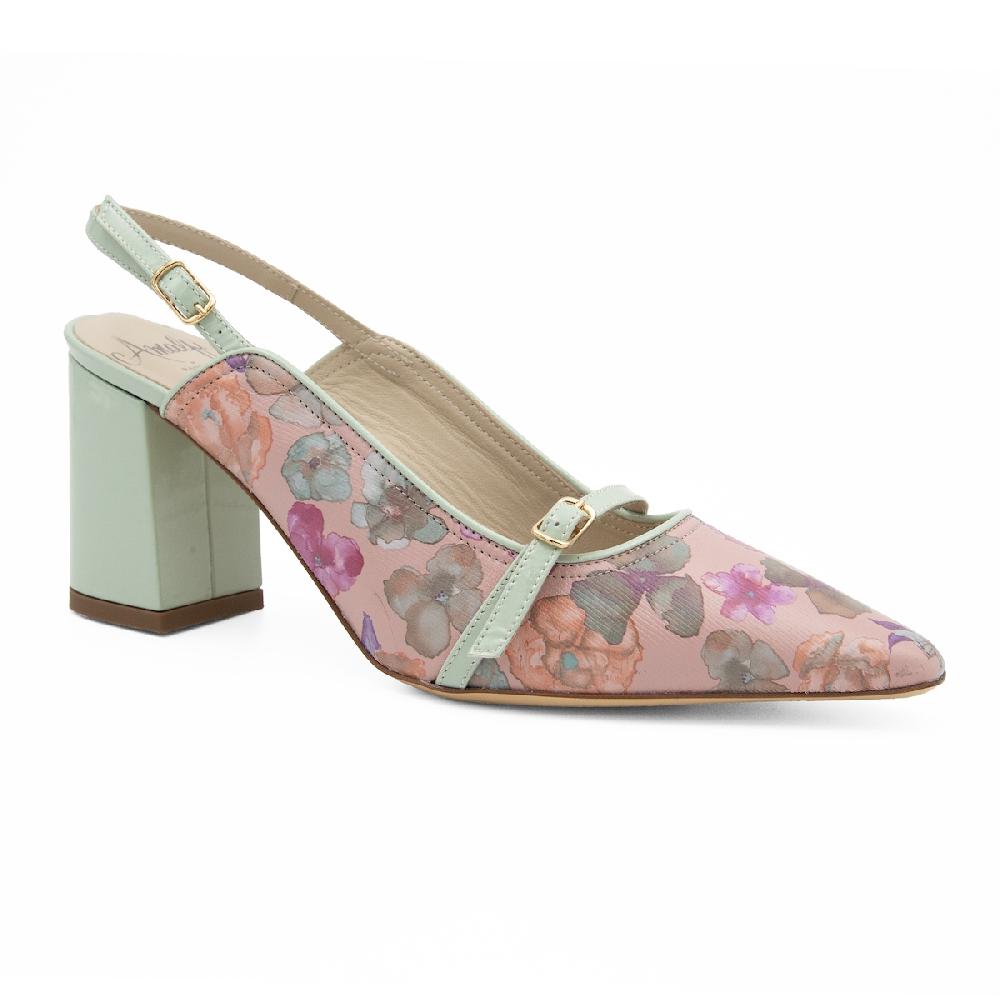 Amalfi By Rangoni Décolleté Ibisco Verde