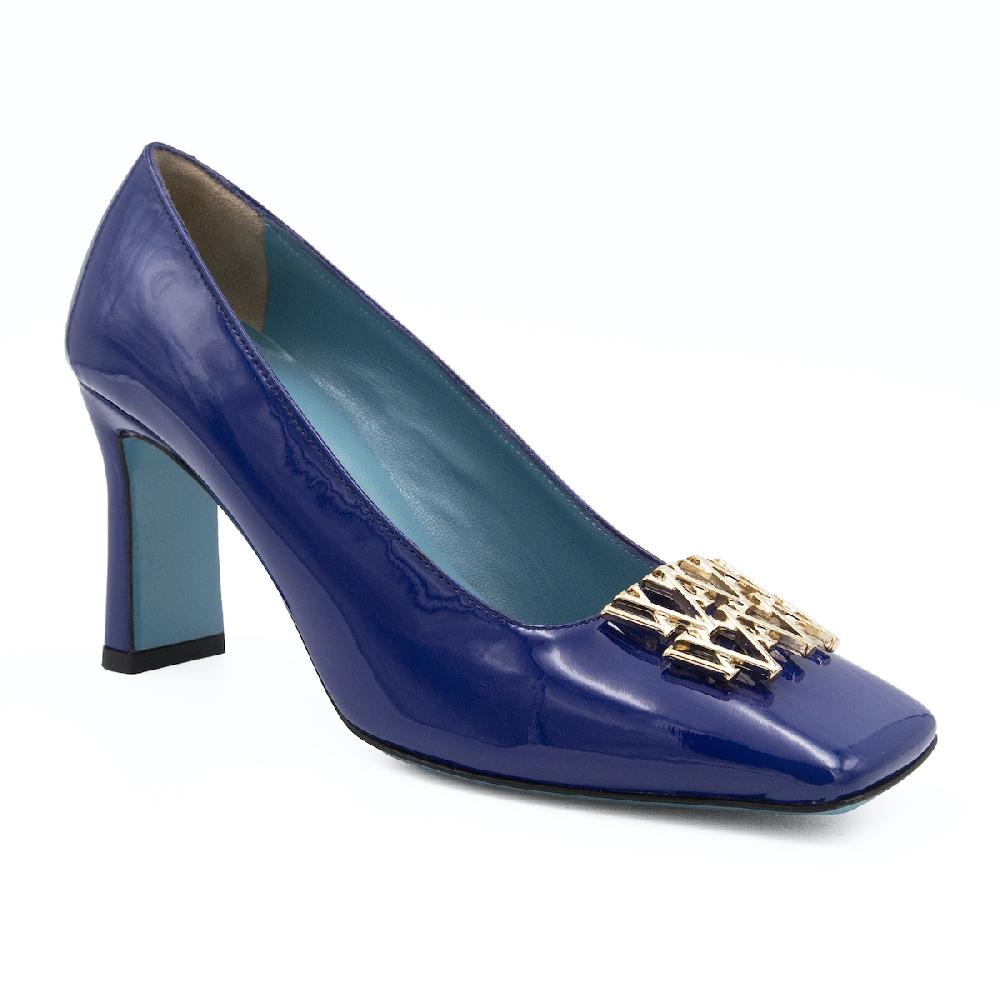 Amalfi By Rangoni Décolleté Logo Royal Vernice