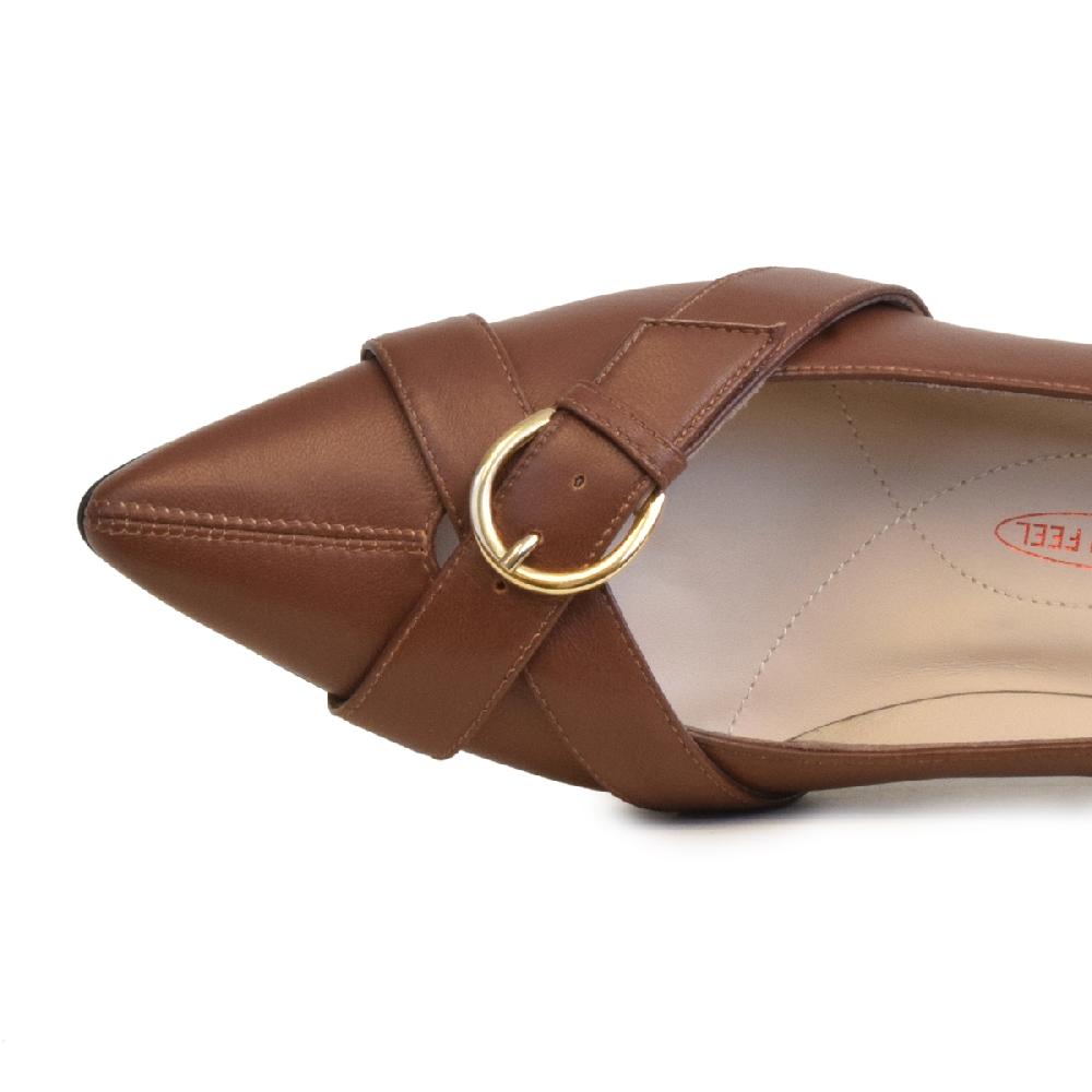 Amalfi By Rangoni Décolleté Pacifico Marrone