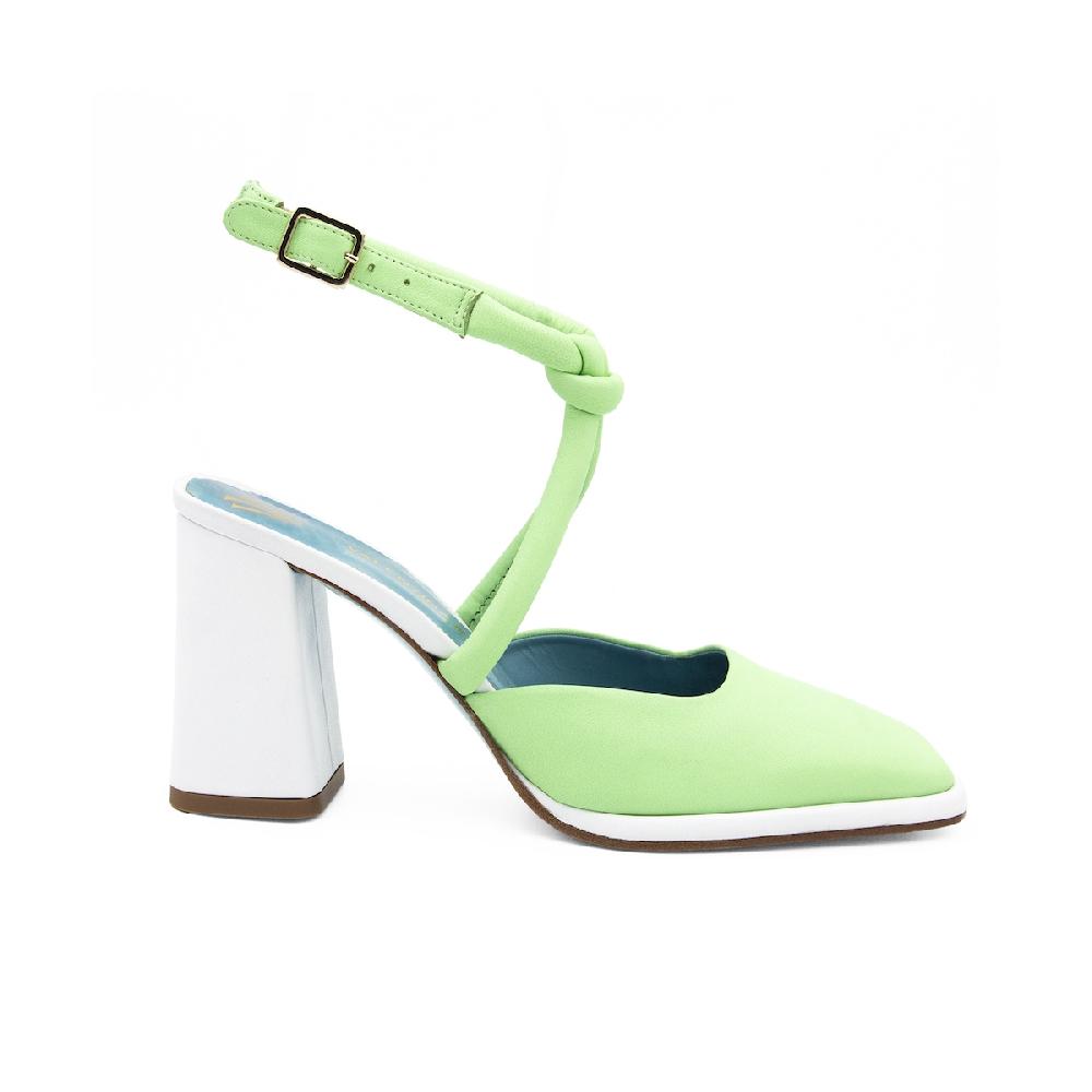 Amalfi by rangoni Décolleté slingback Elba verde