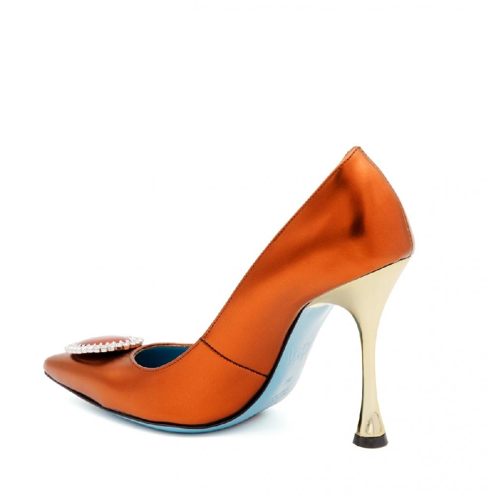 Amalfi By Rangoni Décolleté Splendida Mattone