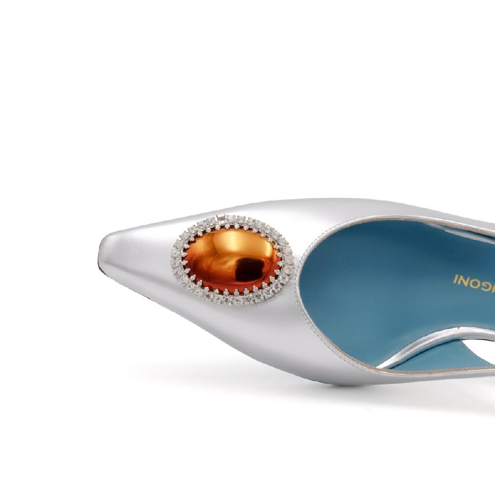 Amalfi By Rangoni Décolleté Veronika Argento