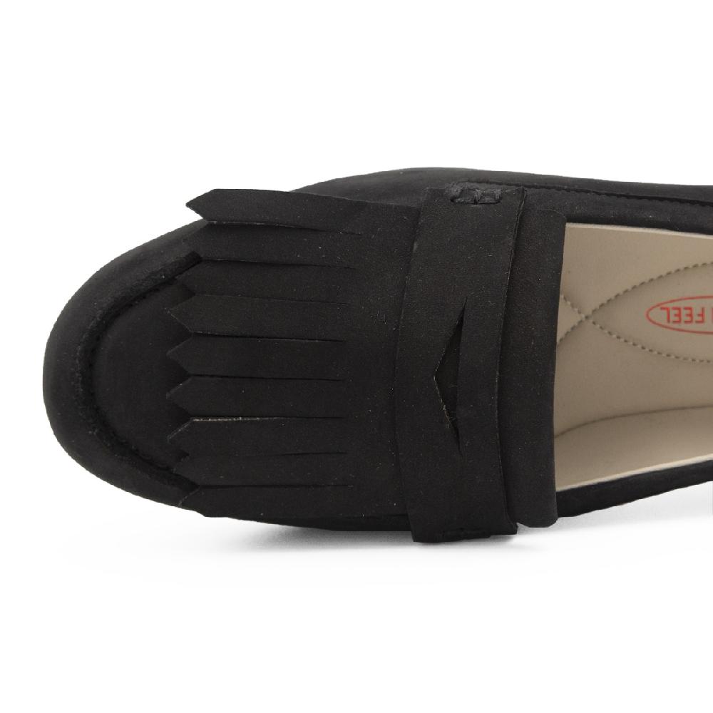 Amalfi By Rangoni Mocassino Donnola Nero