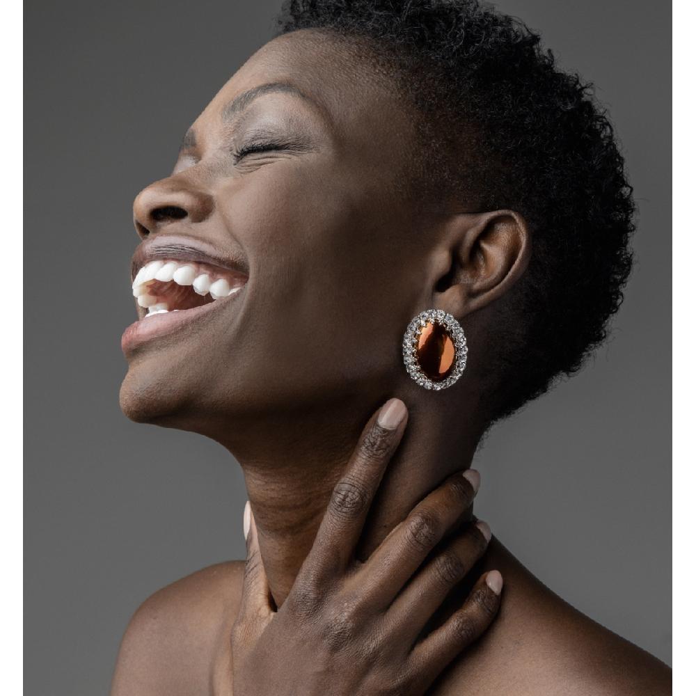 Amalfi By Rangoni Orecchino Cammeo