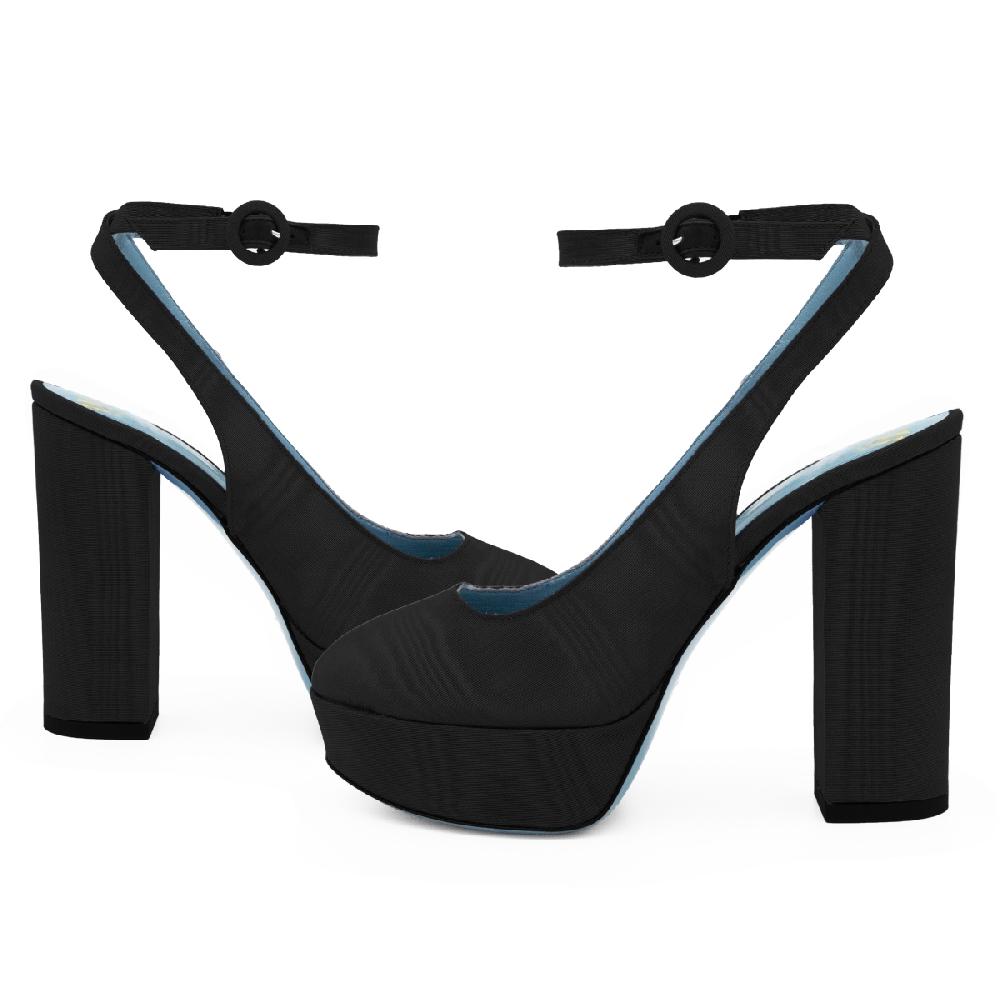 Amalfi By Rangoni Platform Mirto Black