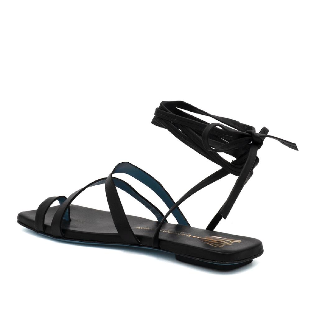 Amalfi By Rangoni Sandalo Allacciato Cita Nero