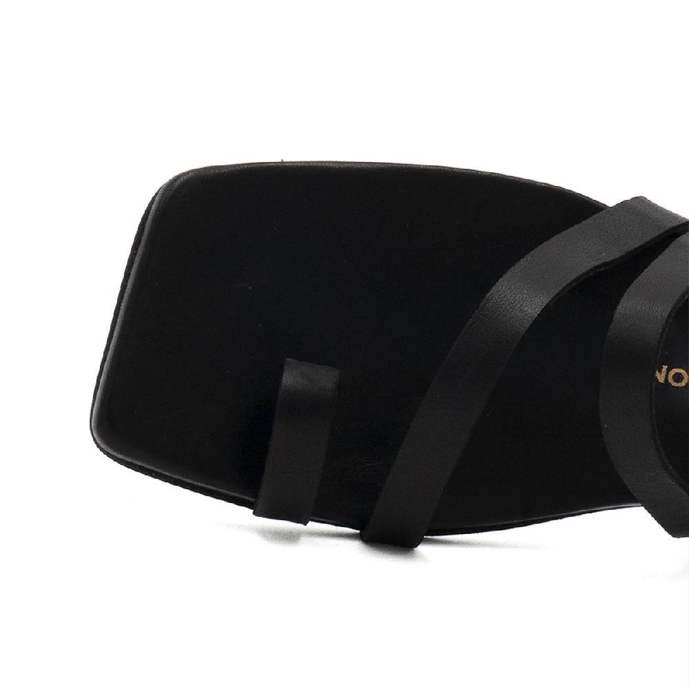 Amalfi By Rangoni Sandalo Allacciato Cita Nero