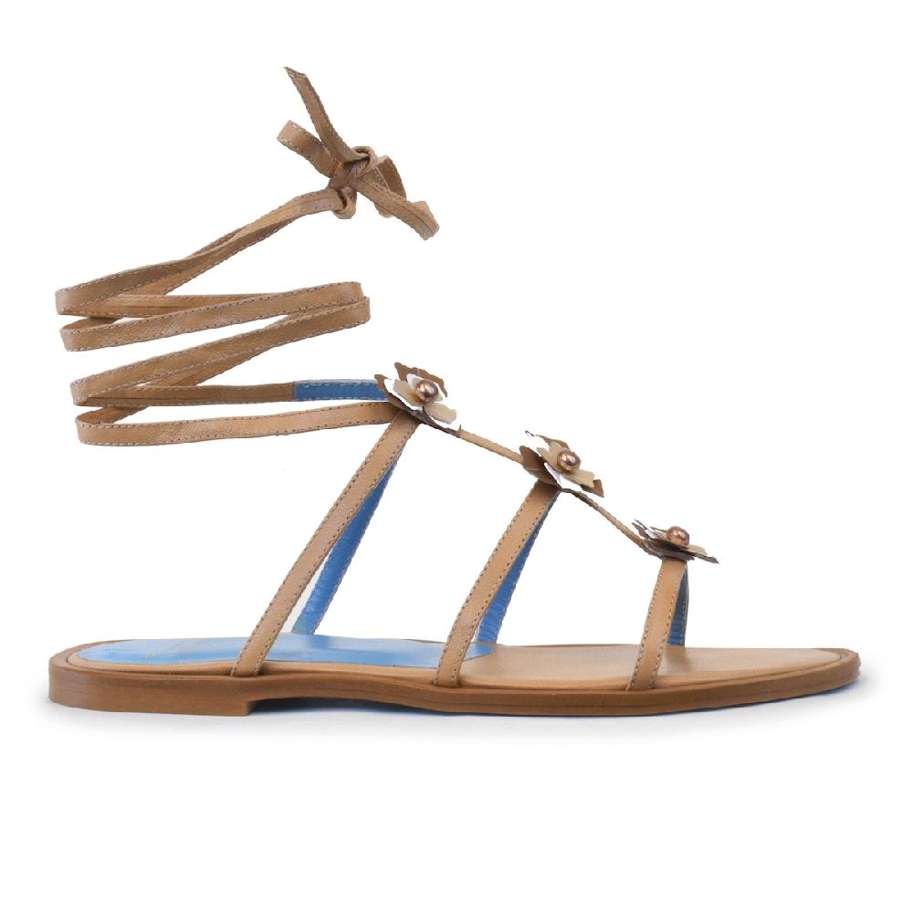 Amalfi by rangoni Sandalo allacciato Isal beige