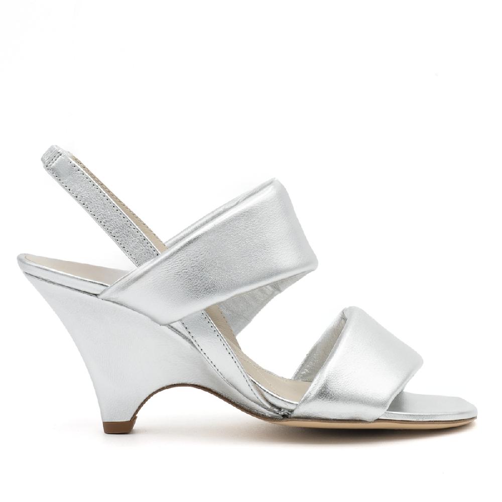 Amalfi by rangoni Sandalo Cambiano argento