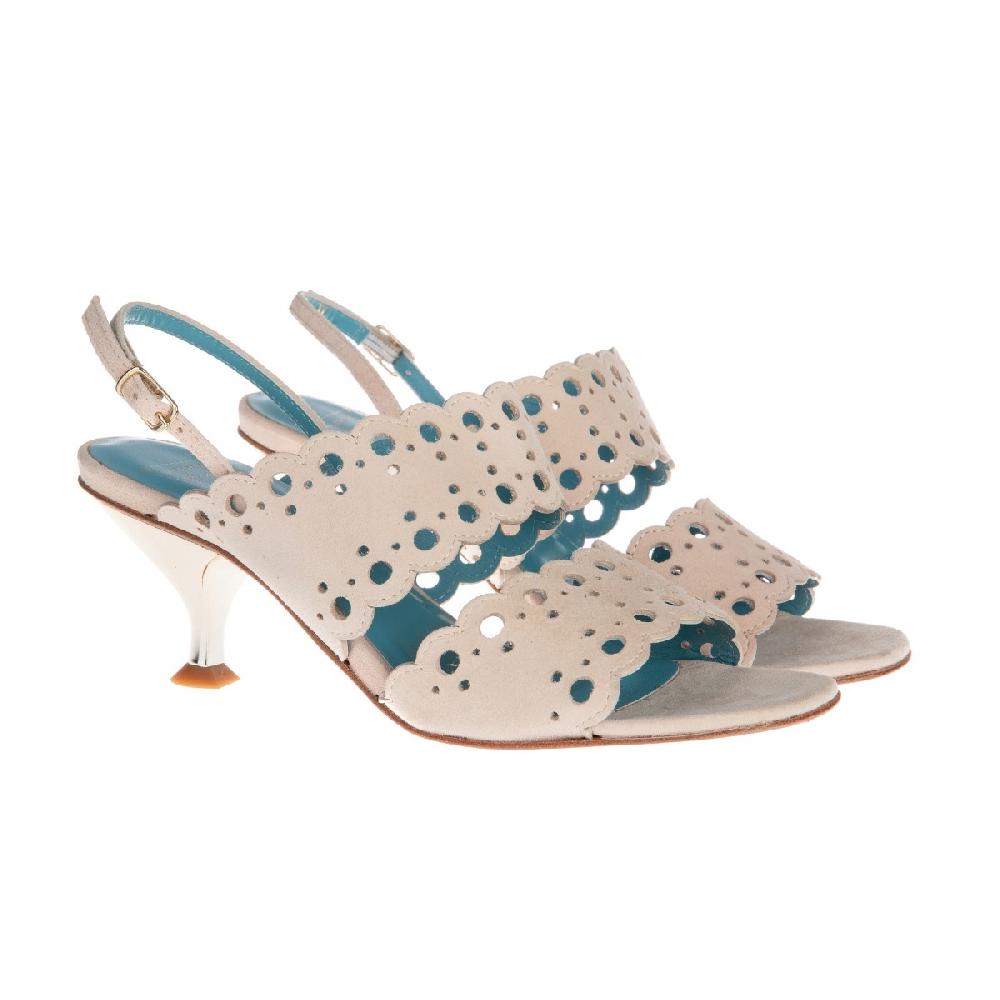 Amalfi By Rangoni Sandalo Tayra Sabbia