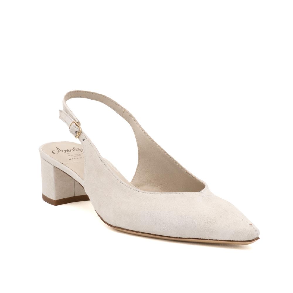 Amalfi By Rangoni Slingback Panarea Bianche