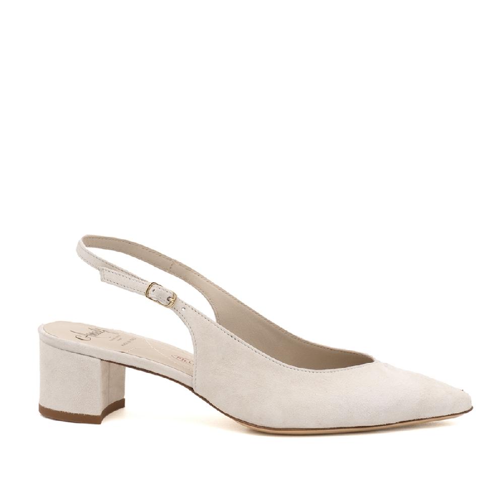Amalfi by rangoni Slingback Panarea bianche