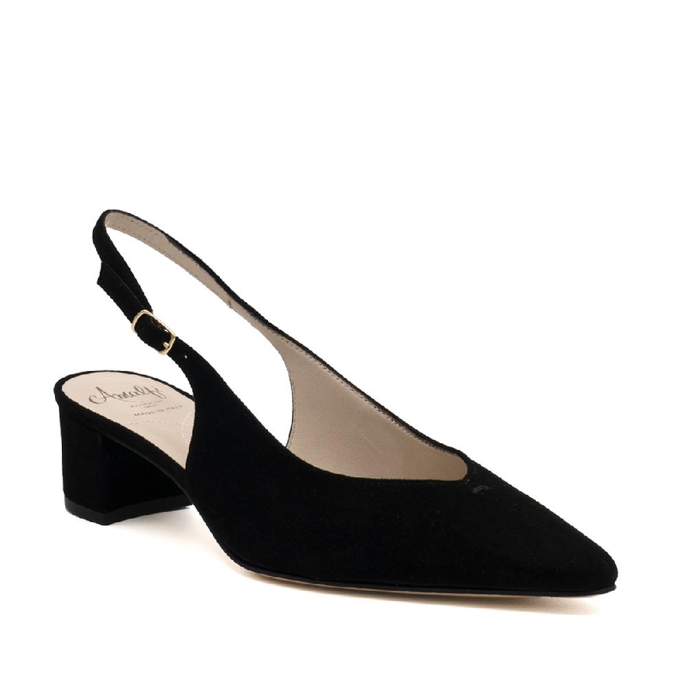Amalfi By Rangoni Slingback Panarea Nere