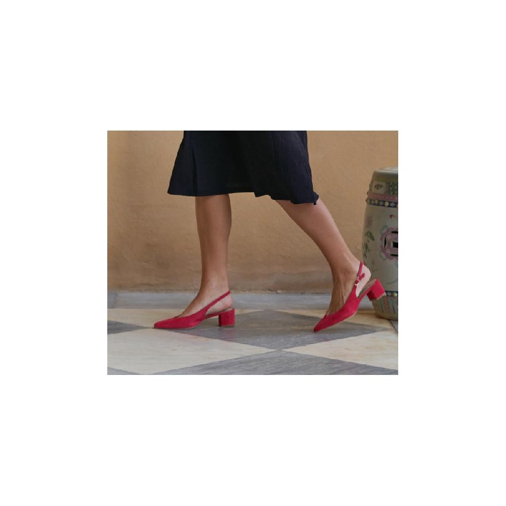 Amalfi By Rangoni Slingback Panarea Rosse