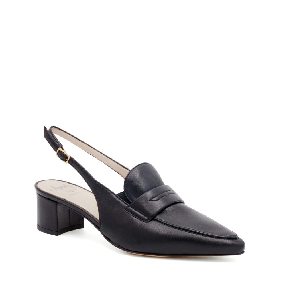 Amalfi By Rangoni Slingback Poseidone Nere