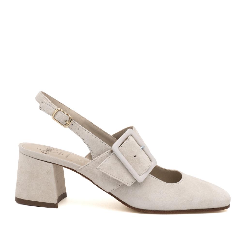 Amalfi by rangoni Slingback Selva bianche