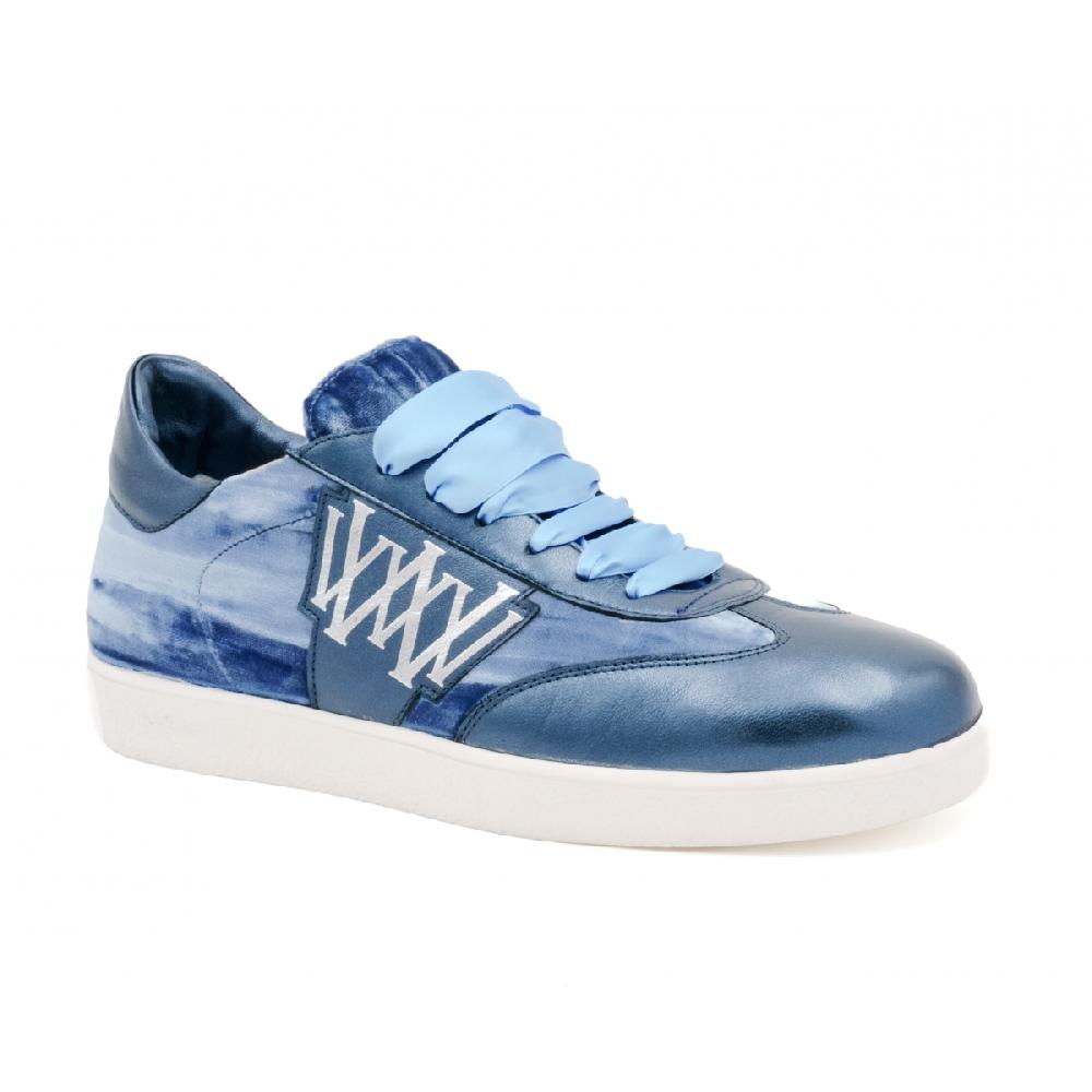 Amalfi by rangoni Sneakers Valetta velluto blu