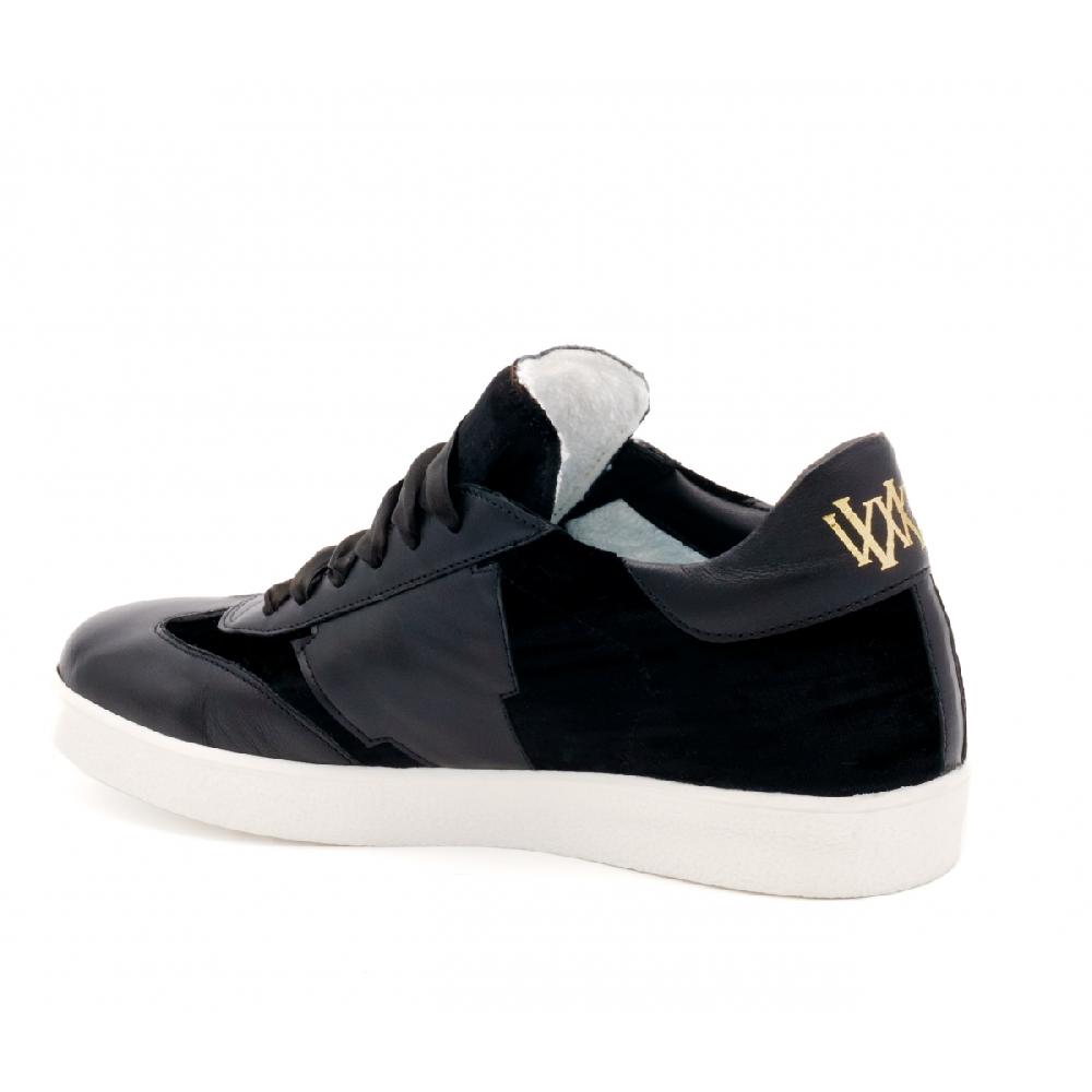 Amalfi By Rangoni Sneakers Valetta Velluto Nero
