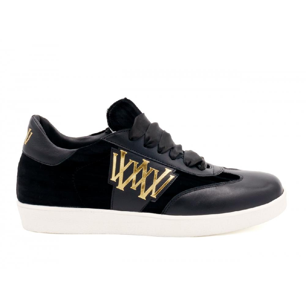 Amalfi by rangoni Sneakers Valetta velluto nero